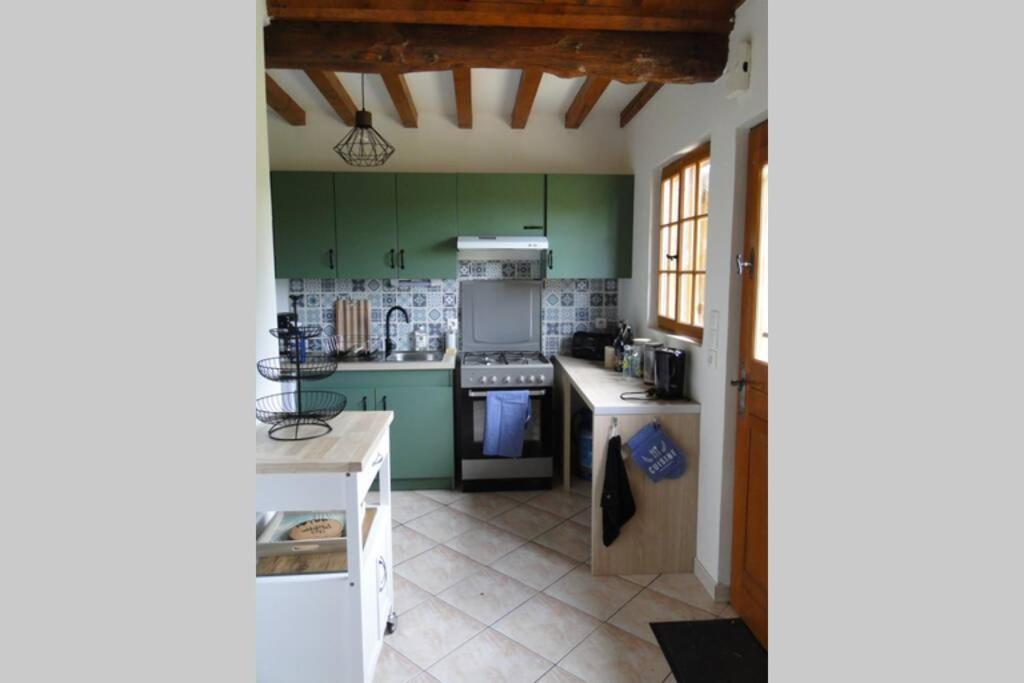 La Bergerie, Cottage Normand 5 Pers. Avec Piano Épreville-en-Lieuvin Exterior foto